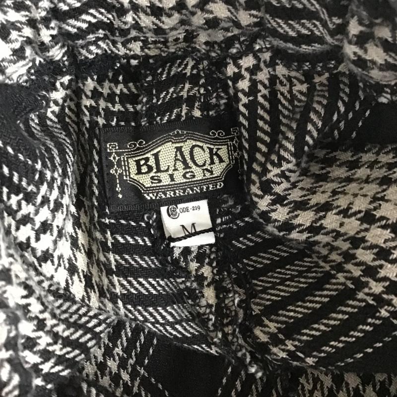 ブラックサイン BLACK SIGN パンツ ワークパンツ、ペインターパンツ BSFP-24506 カウント・パンツ イージーパンツ M チェック マルチカラー / マルチカラー / multicolor メンズ USED 古着 中古 10160426