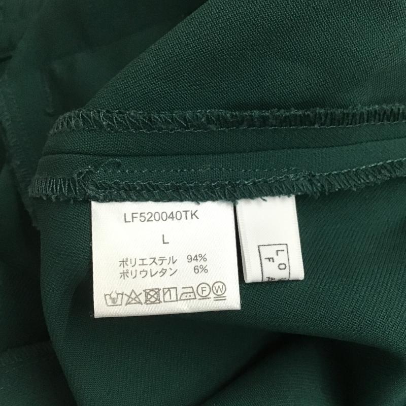 ローリーズファーム LOWRYS FARM パンツ スラックス L 無地 緑 / グリーン / green レディース USED 古着 中古 10160427