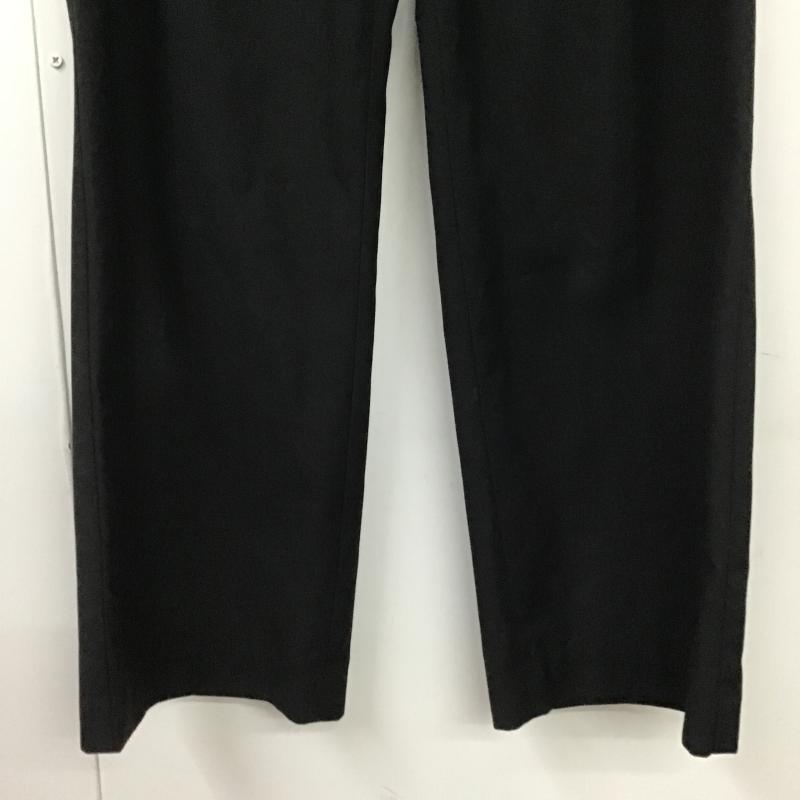 ミラオーウェン Mila Owen パンツ スラックス 09WFP234047 2タックワイドストレートダンディパンツ 0 無地 黒 / ブラック / black レディース USED 古着 中古 10160429