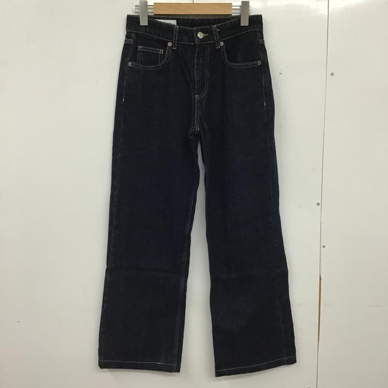 ザラ ZARA パンツ デニム、ジーンズ 34 無地 青 / ブルー / blue レディース USED 古着 中古 10160436