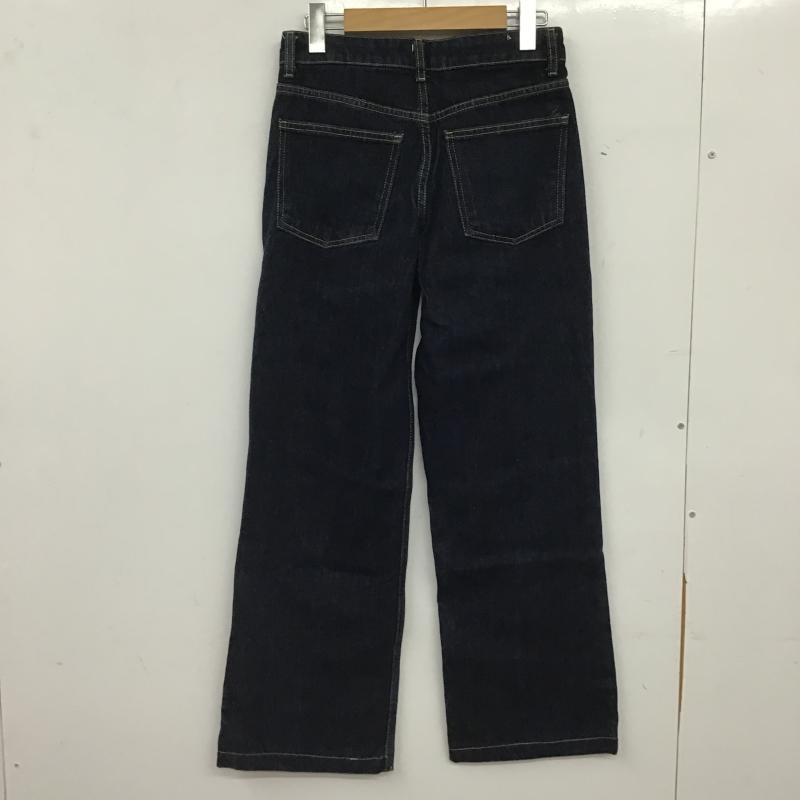 ザラ ZARA パンツ デニム、ジーンズ 34 無地 青 / ブルー / blue レディース USED 古着 中古 10160436