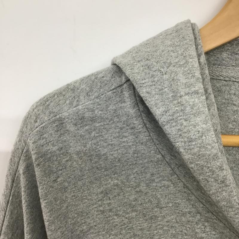 ギャップ GAP パーカー 長袖 L 無地 灰 / グレー / gray レディース USED 古着 中古 10160438