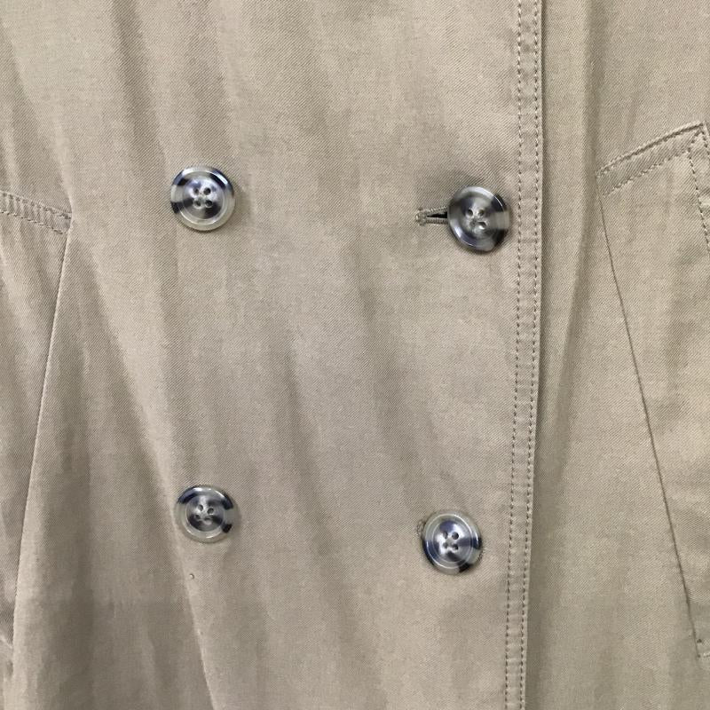 ザラ ZARA コート トレンチコート XS 無地 茶 / ブラウン / brown レディース USED 古着 中古 10160440