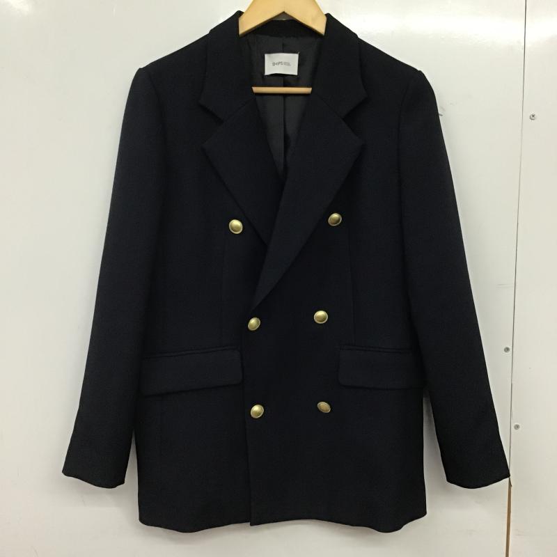 シップス SHIPS ジャケット、上着 ジャケット、ブレザー 無地 紺 / ネイビー / navy レディース USED 古着 中古 10160442