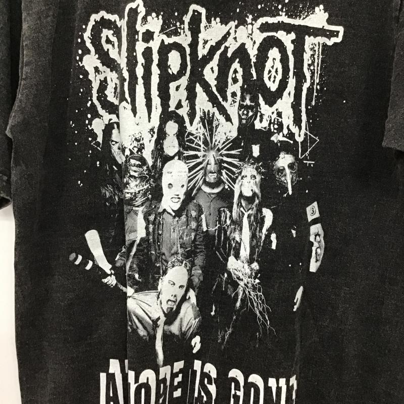 ロッキーロード ROCKY ROAD Tシャツ 半袖 半袖カットソー プリントTシャツ クルーネックカットソー L プリント ダークグレー / ダークグレー / メンズ USED 古着 中古 10160443