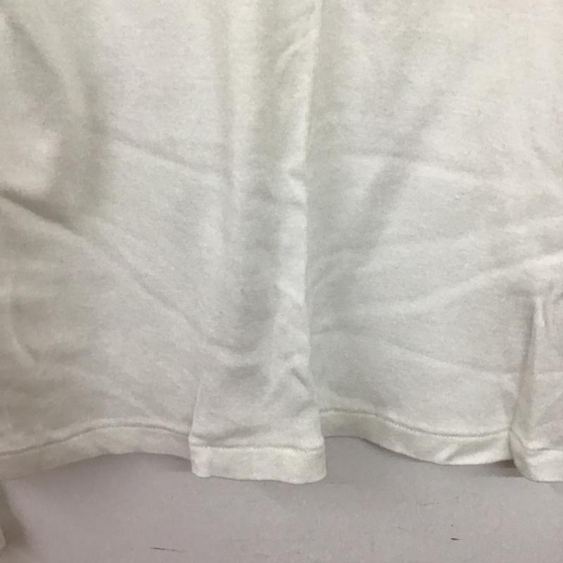 ラルフローレン RALPHLAUREN Tシャツ 長袖 M 無地 白 / ホワイト / white レディース USED 古着 中古 10160447