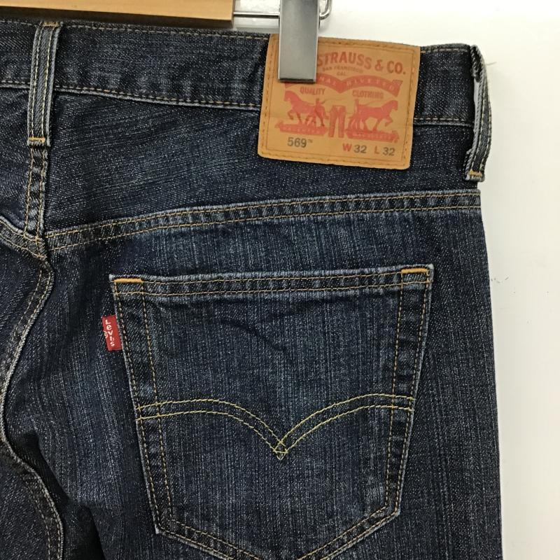 リーバイストラウスアンドコー Levi Strauss & co. パンツ デニム、ジーンズ デニムパンツ スリムパンツ カジュアルパンツ ストレッチパンツ 32インチ 無地 インディゴ / インディゴ / Indigo メンズ USED 古着 中古 10160448