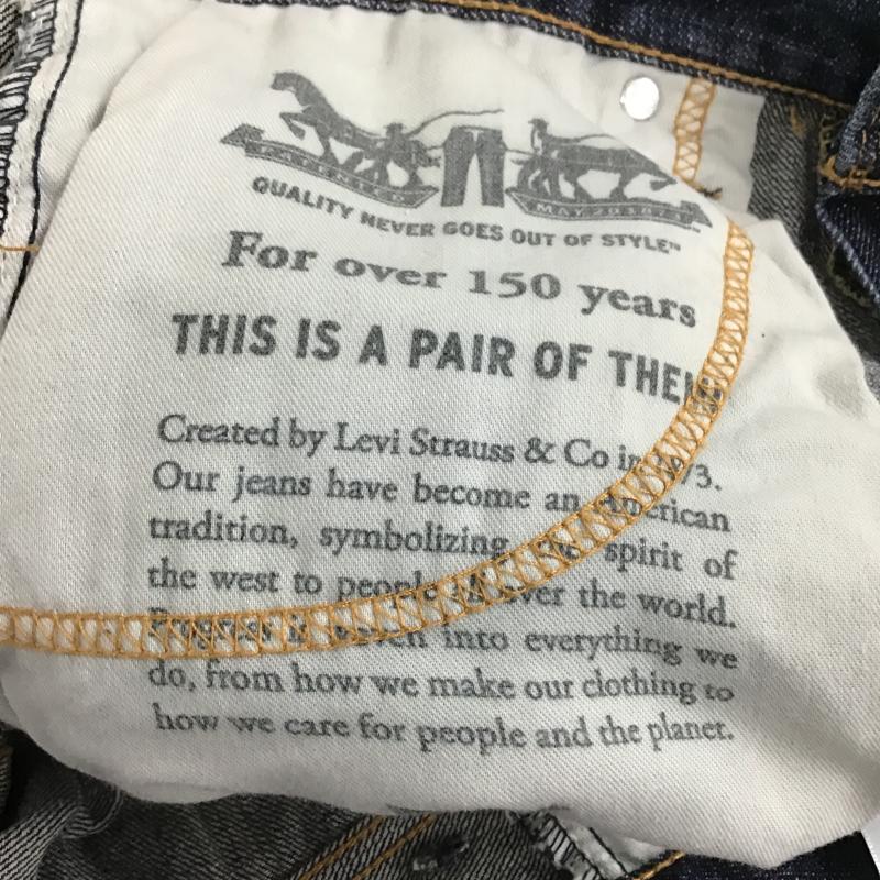 リーバイストラウスアンドコー Levi Strauss & co. パンツ デニム、ジーンズ デニムパンツ スリムパンツ カジュアルパンツ ストレッチパンツ 32インチ 無地 インディゴ / インディゴ / Indigo メンズ USED 古着 中古 10160448