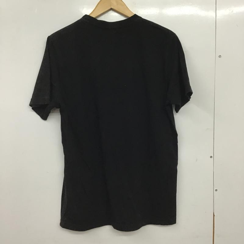 ディーゼル DIESEL Tシャツ 半袖 半袖カットソー プリントTシャツ クルーネックカットソー S プリント 黒 / ブラック / black メンズ USED 古着 中古 10160453