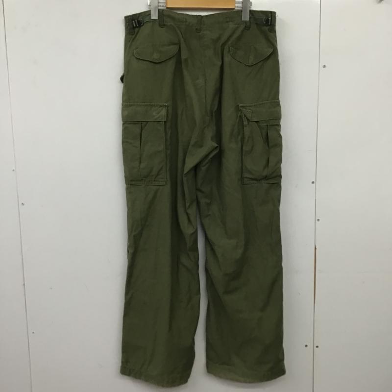 ミリタリー ミリタリー パンツ ワークパンツ、ペインターパンツ ミリタリーパンツ ワイドパンツ カジュアルパンツ M 無地 カーキ / カーキ / khaki メンズ USED 古着 中古 10160460