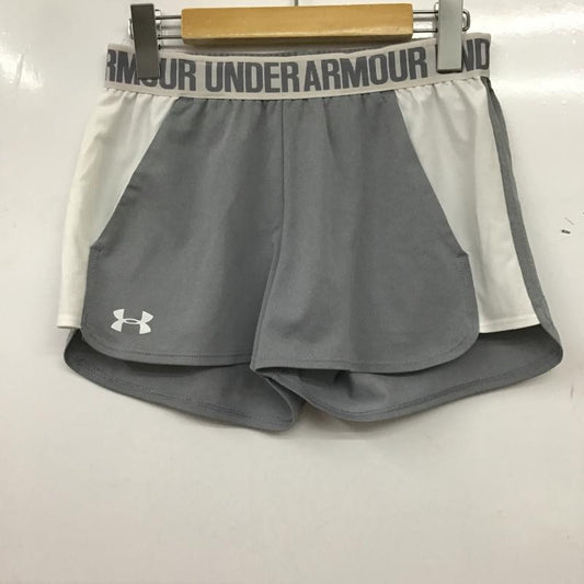 アンダーアーマー UNDER ARMOUR パンツ ショートパンツ 無地 灰 / グレー / gray レディース USED 古着 中古 10160461