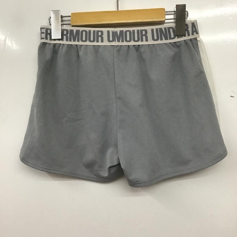 アンダーアーマー UNDER ARMOUR パンツ ショートパンツ 無地 灰 / グレー / gray レディース USED 古着 中古 10160461