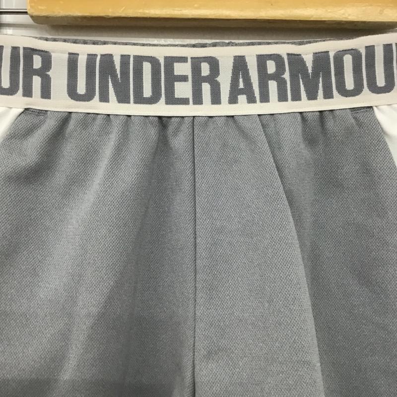 アンダーアーマー UNDER ARMOUR パンツ ショートパンツ 無地 灰 / グレー / gray レディース USED 古着 中古 10160461