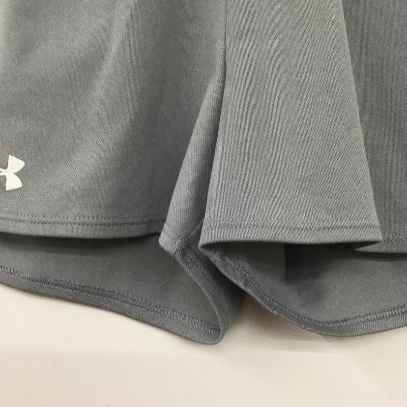 アンダーアーマー UNDER ARMOUR パンツ ショートパンツ 無地 灰 / グレー / gray レディース USED 古着 中古 10160461