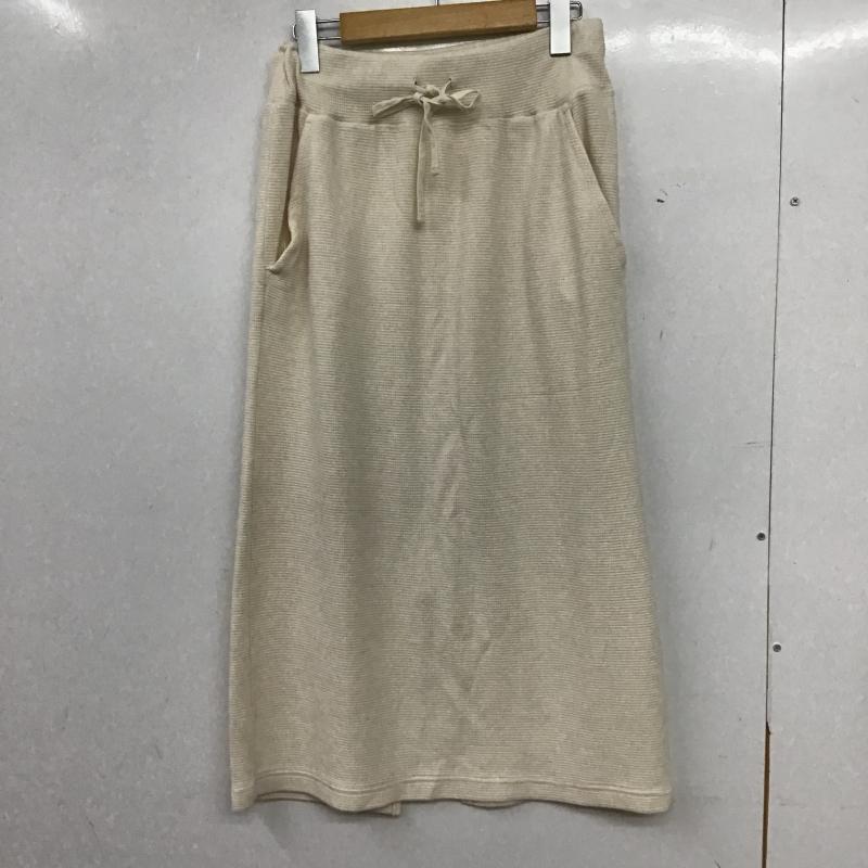 ローリーズファーム LOWRYS FARM スカート ロングスカート M 無地 白 / ホワイト / white レディース USED 古着 中古 10160462