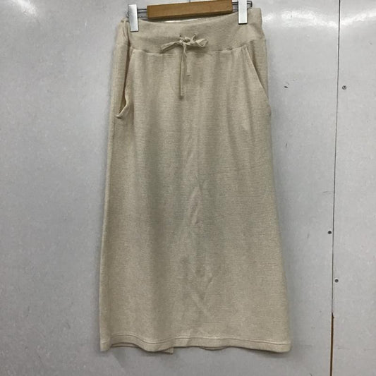 ローリーズファーム LOWRYS FARM スカート ロングスカート M 無地 白 / ホワイト / white レディース USED 古着 中古 10160462