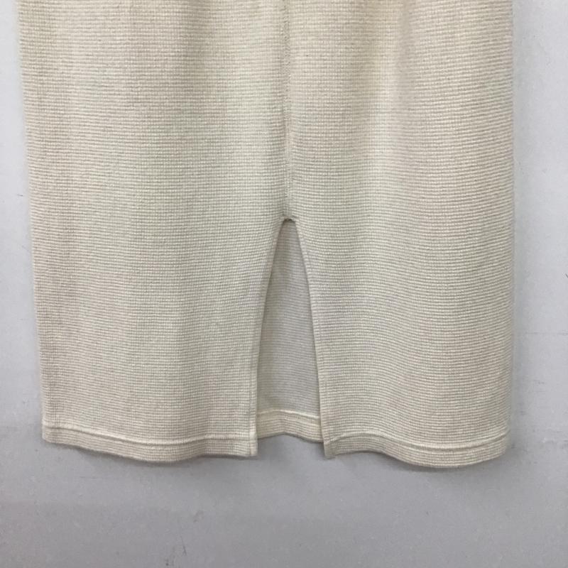 ローリーズファーム LOWRYS FARM スカート ロングスカート M 無地 白 / ホワイト / white レディース USED 古着 中古 10160462