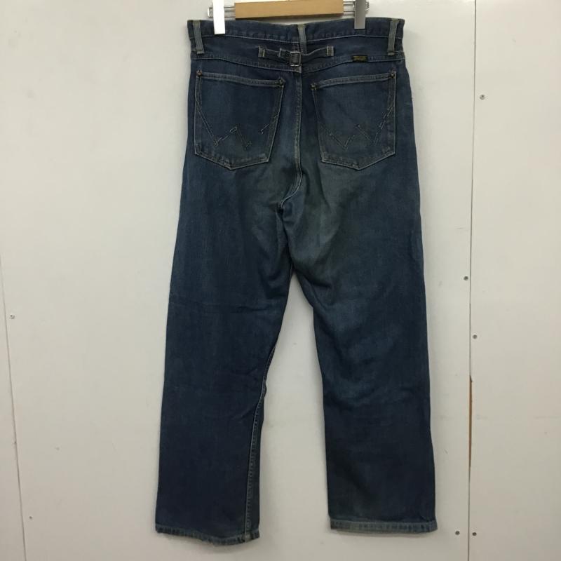 ラングラー Wrangler パンツ デニム、ジーンズ 32インチ 無地 インディゴ / インディゴ / Indigo メンズ USED 古着 中古 10160463