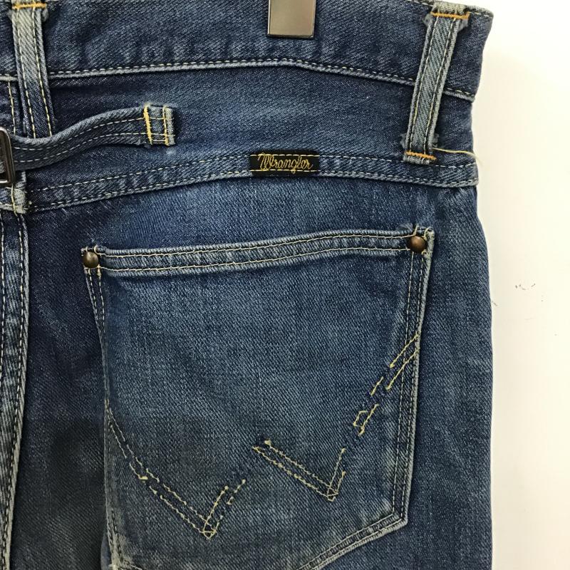 ラングラー Wrangler パンツ デニム、ジーンズ 32インチ 無地 インディゴ / インディゴ / Indigo メンズ USED 古着 中古 10160463