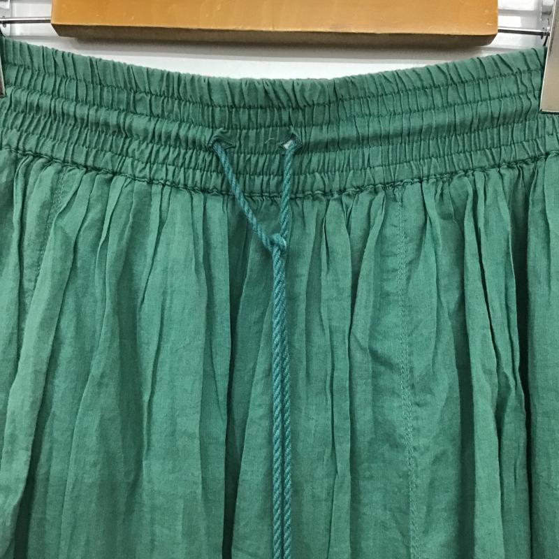 フリークスストア FREAK S STORE スカート ロングスカート M 無地 緑 / グリーン / green レディース USED 古着 中古 10160464