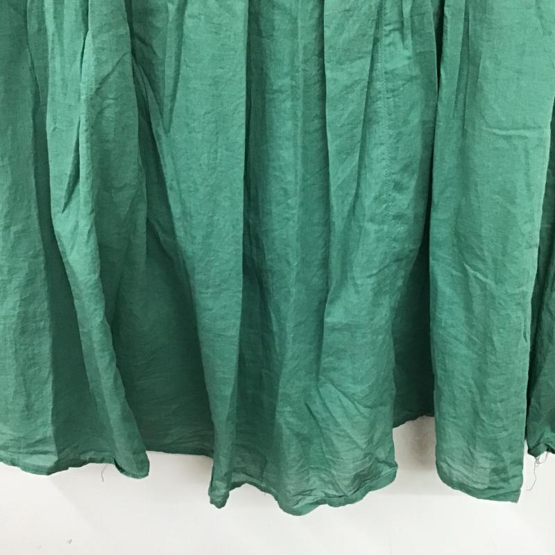 フリークスストア FREAK S STORE スカート ロングスカート M 無地 緑 / グリーン / green レディース USED 古着 中古 10160464