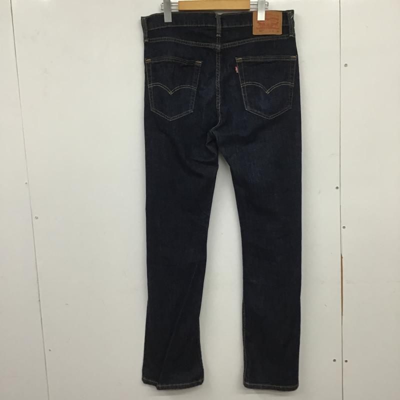 リーバイストラウスアンドコー Levi Strauss & co. パンツ デニム、ジーンズ デニムパンツ スリムパンツ カジュアルパンツ ストレッチパンツ 33インチ 無地 インディゴ / インディゴ / Indigo メンズ USED 古着 中古 10160466