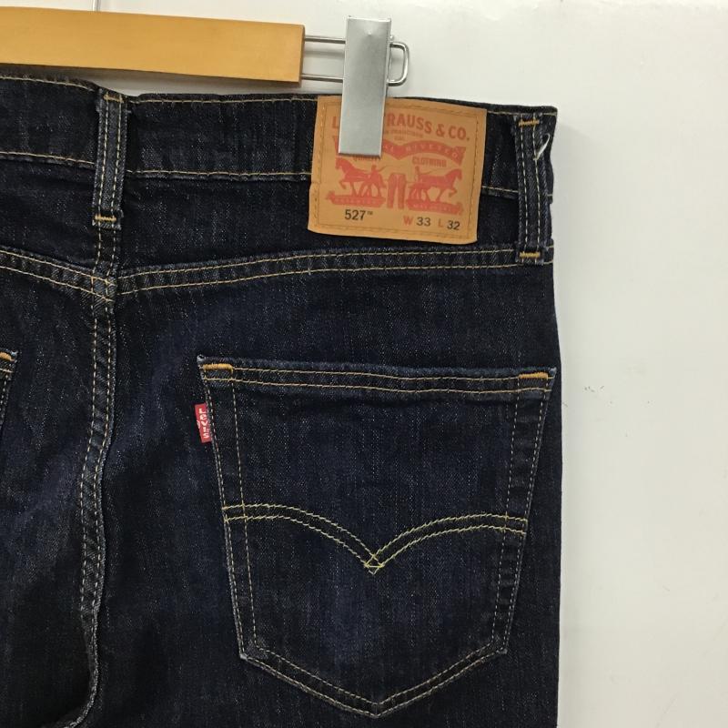 リーバイストラウスアンドコー Levi Strauss & co. パンツ デニム、ジーンズ デニムパンツ スリムパンツ カジュアルパンツ ストレッチパンツ 33インチ 無地 インディゴ / インディゴ / Indigo メンズ USED 古着 中古 10160466