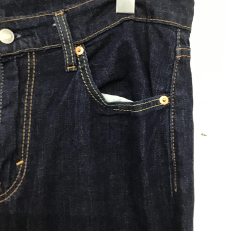リーバイストラウスアンドコー Levi Strauss & co. パンツ デニム、ジーンズ デニムパンツ スリムパンツ カジュアルパンツ ストレッチパンツ 33インチ 無地 インディゴ / インディゴ / Indigo メンズ USED 古着 中古 10160466