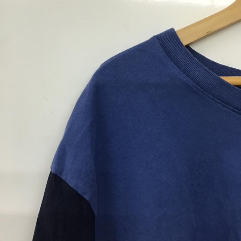 リーバイス Levi s Tシャツ 半袖 半袖カットソー プリントTシャツ クルーネックカットソー L ロゴ、文字 青 / ブルー / blue メンズ USED 古着 中古 10160467