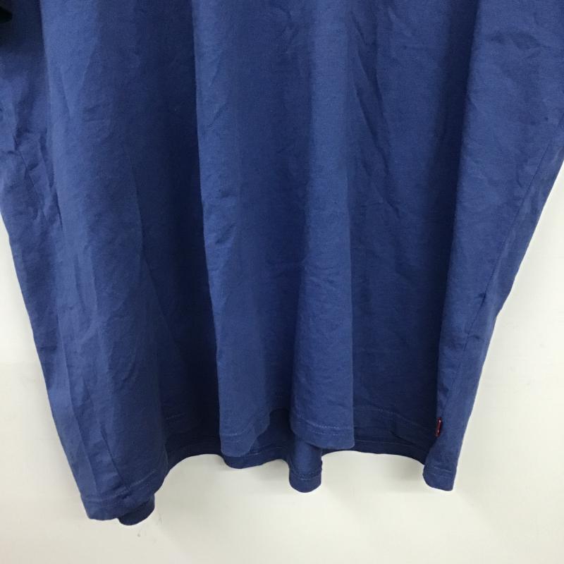 リーバイス Levi s Tシャツ 半袖 半袖カットソー プリントTシャツ クルーネックカットソー L ロゴ、文字 青 / ブルー / blue メンズ USED 古着 中古 10160467