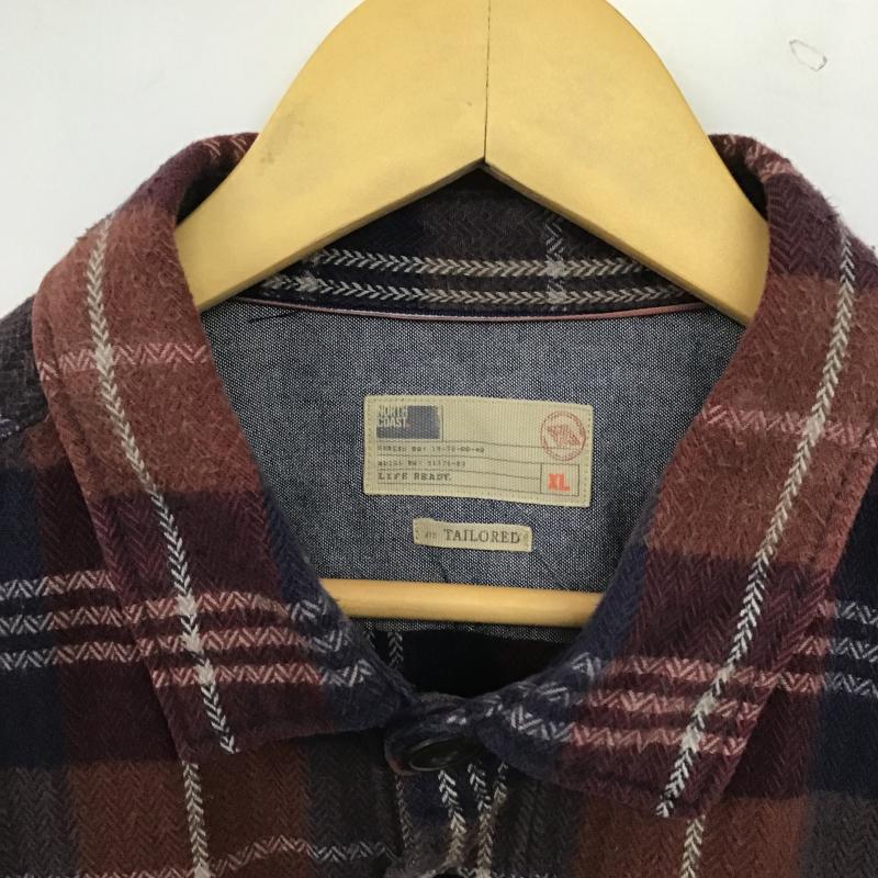 古着 USED シャツ、ブラウス 長袖 長袖シャツ チェックシャツ カラーシャツ XL チェック マルチカラー / マルチカラー / multicolor メンズ USED 古着 中古 10160468