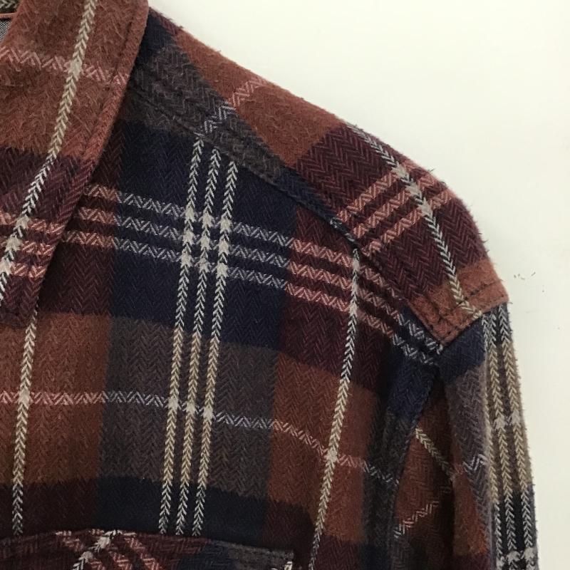古着 USED シャツ、ブラウス 長袖 長袖シャツ チェックシャツ カラーシャツ XL チェック マルチカラー / マルチカラー / multicolor メンズ USED 古着 中古 10160468