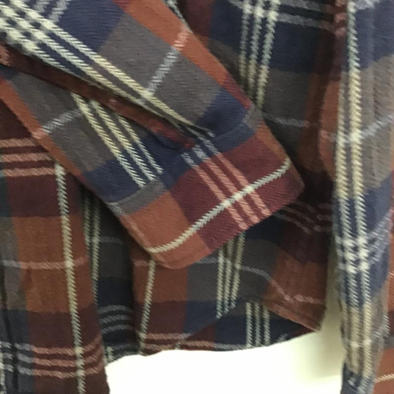 古着 USED シャツ、ブラウス 長袖 長袖シャツ チェックシャツ カラーシャツ XL チェック マルチカラー / マルチカラー / multicolor メンズ USED 古着 中古 10160468