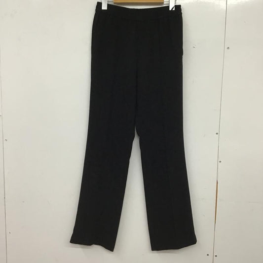 スローブイエナ SLOBE IENA パンツ スラックス 無地 黒 / ブラック / black レディース USED 古着 中古 10160469