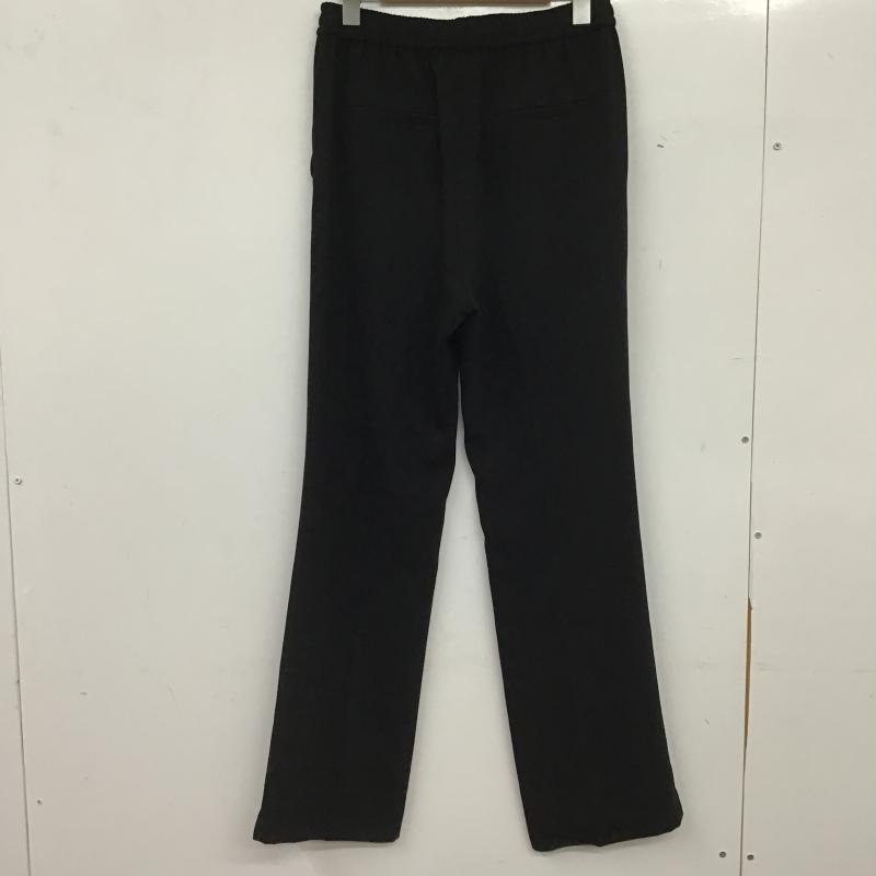 スローブイエナ SLOBE IENA パンツ スラックス 無地 黒 / ブラック / black レディース USED 古着 中古 10160469