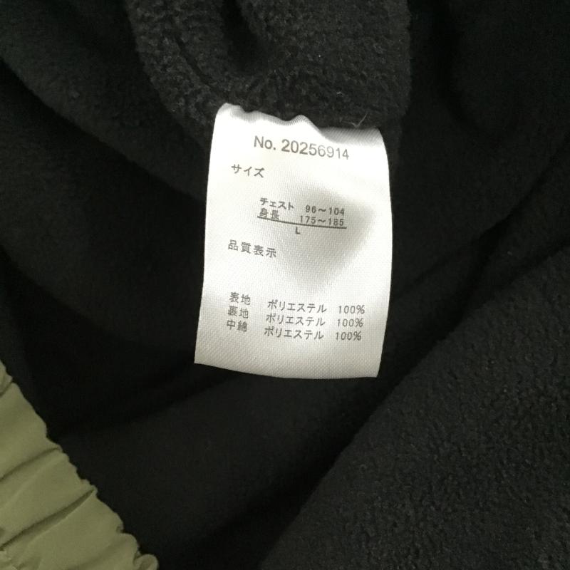 ペンフィールド Penfield ジャケット、上着 ジャンパー、ブルゾン ジップアップジャケット アウター スタンドカラー L ロゴ、文字 カーキ / カーキ / khaki メンズ USED 古着 中古 10160470