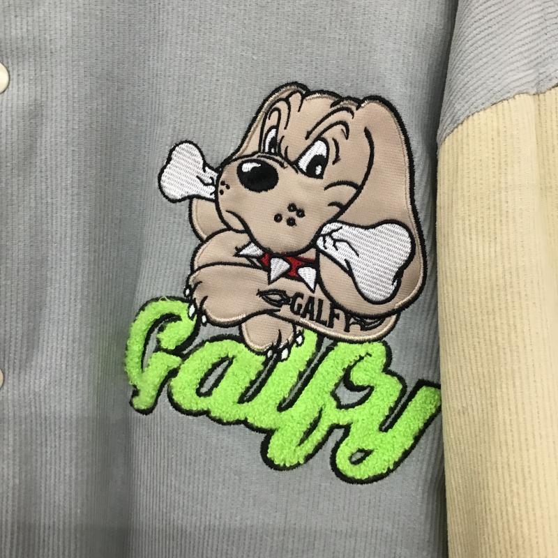 ガルフィー GALFY ジャケット、上着 ジャンパー、ブルゾン コーデュロイジャケット カジュアルジャケット アウター ロゴ、文字 マルチカラー / マルチカラー / multicolor メンズ USED 古着 中古 10160473