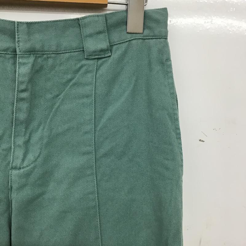 エックスガール X-girl パンツ ワークパンツ、ペインターパンツ 105231031020 BONDAGE PANTS M 無地 薄緑 / ライトグリーン / レディース USED 古着 中古 10160475