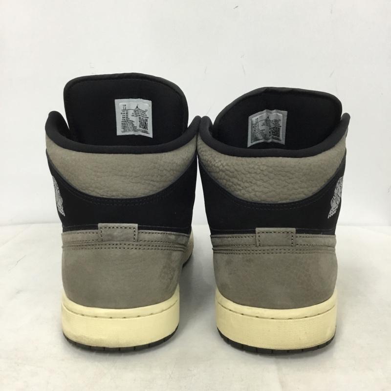 ナイキ NIKE スニーカー スニーカー IB7110-002 AIR JORDAN 1 MID SE 30cm 箱有 30.0cm ロゴ、文字 黒 / ブラック / black X ダークグレー / ダークグレー / メンズ USED 古着 中古 10160478