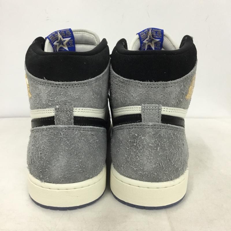 ナイキ NIKE スニーカー スニーカー DZ5485-003 AIR JORDAN 1 RETRO HIGH OG 30cm 箱有 30.0cm ロゴ、文字 黒 / ブラック / black X 灰 / グレー / gray X アイボリー / アイボリー / メンズ USED 古着 中古 10160479