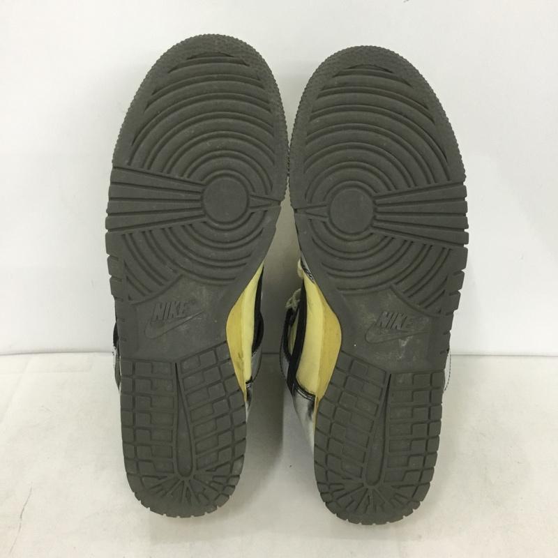 ナイキ NIKE スニーカー スニーカー DD9404-700 DUNK HI 1985 SP 27.5cm 箱有 27.5cm ロゴ、文字 黒 / ブラック / black X 灰 / グレー / gray X 黄 / イエロー / yellow メンズ USED 古着 中古 10160481