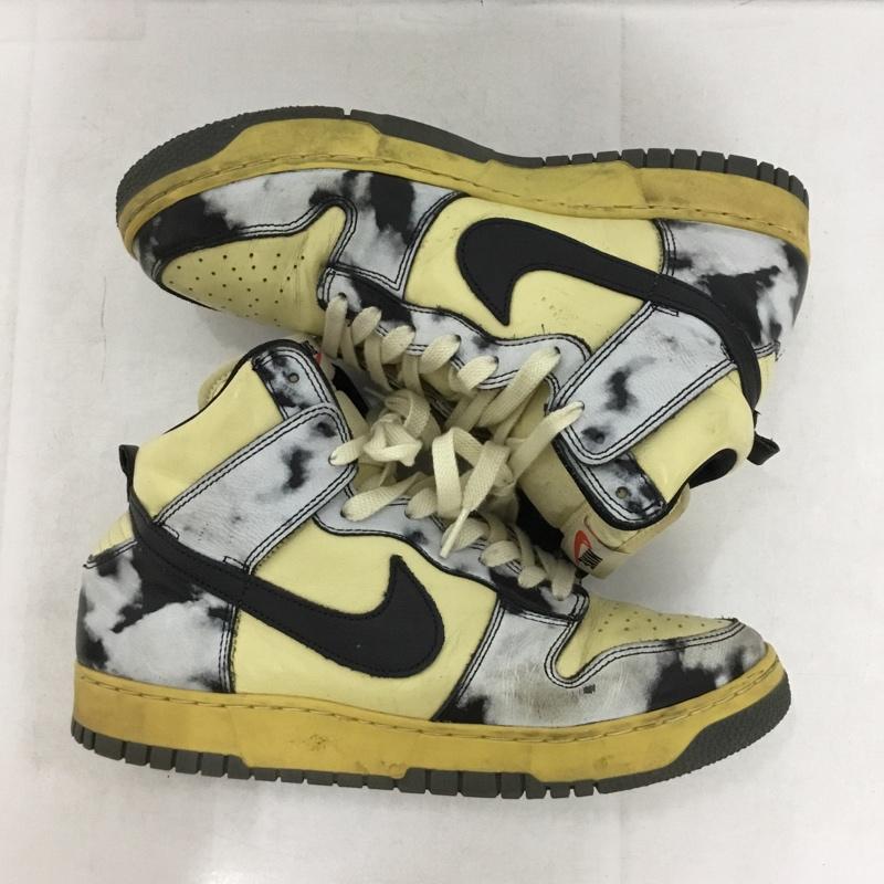 ナイキ NIKE スニーカー スニーカー DD9404-700 DUNK HI 1985 SP 27.5cm 箱有 27.5cm ロゴ、文字 黒 / ブラック / black X 灰 / グレー / gray X 黄 / イエロー / yellow メンズ USED 古着 中古 10160481