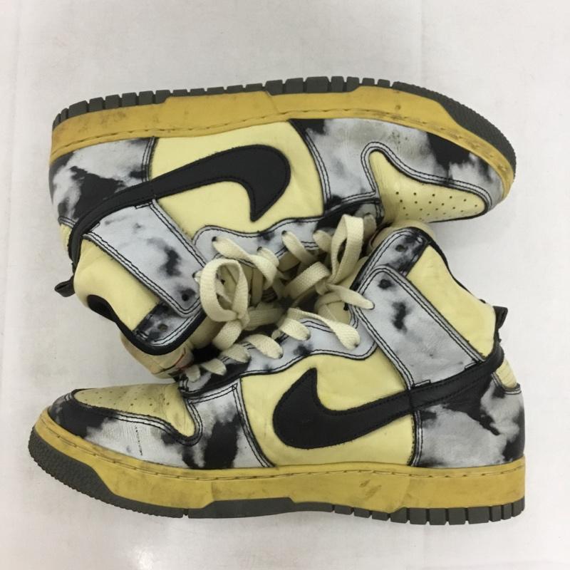 ナイキ NIKE スニーカー スニーカー DD9404-700 DUNK HI 1985 SP 27.5cm 箱有 27.5cm ロゴ、文字 黒 / ブラック / black X 灰 / グレー / gray X 黄 / イエロー / yellow メンズ USED 古着 中古 10160481