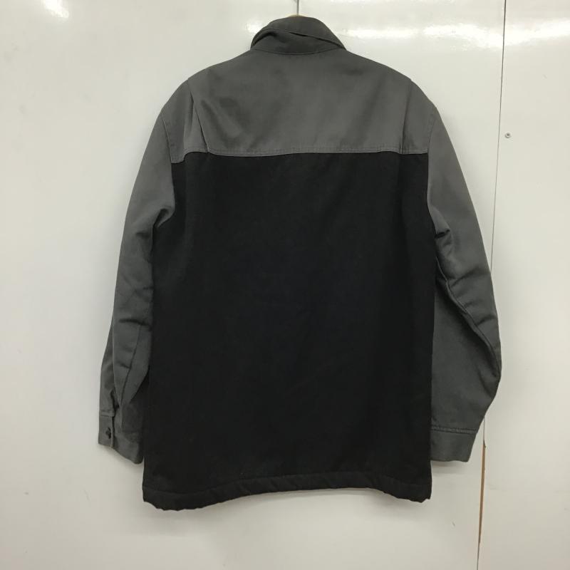 ディッキーズ Dickies ジャケット、上着 ジャンパー、ブルゾン ジップアップジャケット アウター カラージャケット M ロゴ、文字 灰 / グレー / gray メンズ USED 古着 中古 10160482