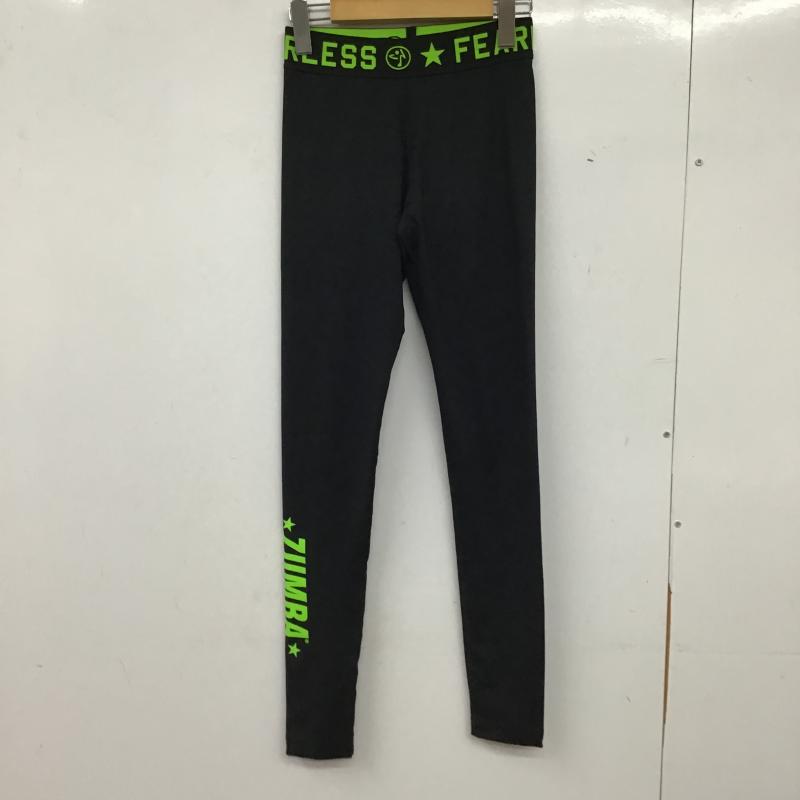 ズンバ ZUMBA ボトムス ボトムス スパッツ レギンス XS 無地 黒 / ブラック / black レディース USED 古着 中古 10160483