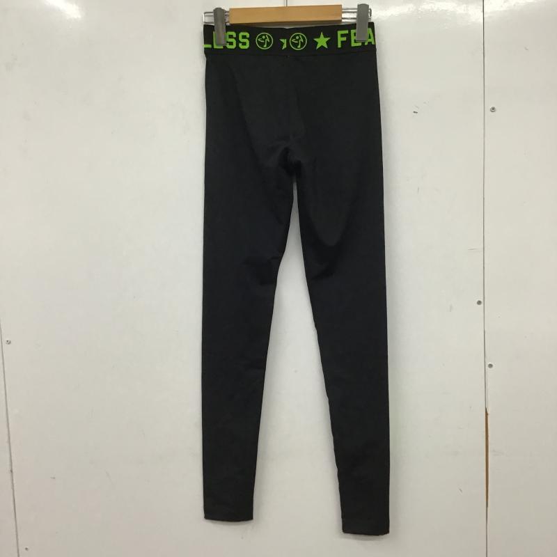 ズンバ ZUMBA ボトムス ボトムス スパッツ レギンス XS 無地 黒 / ブラック / black レディース USED 古着 中古 10160483