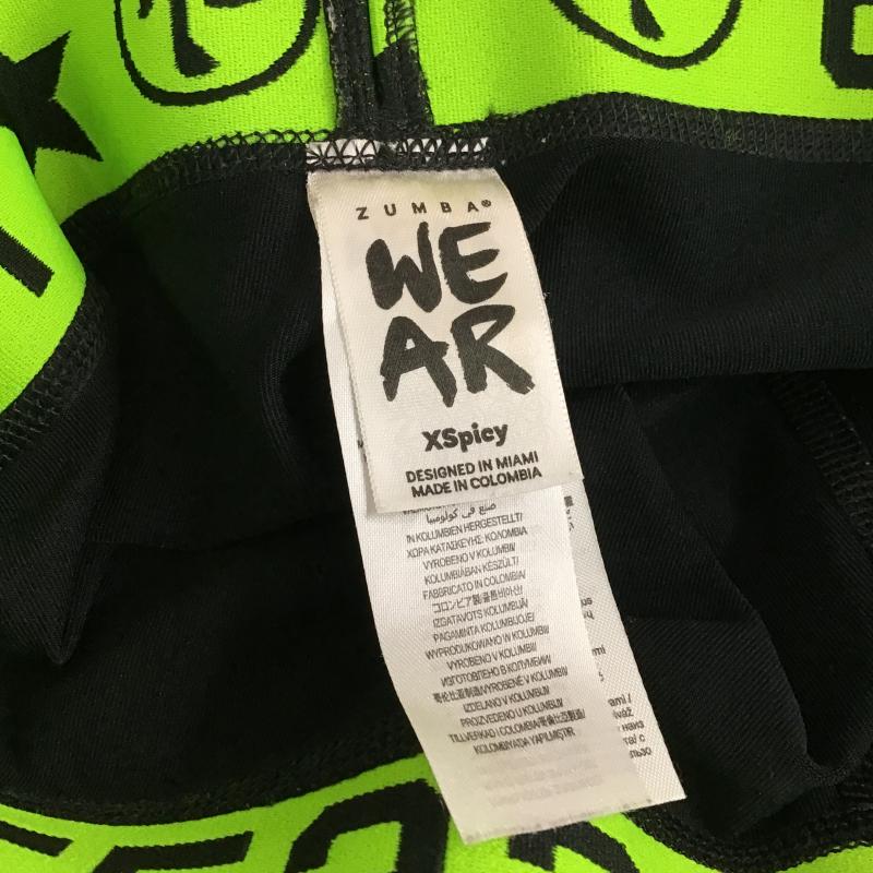 ズンバ ZUMBA ボトムス ボトムス スパッツ レギンス XS 無地 黒 / ブラック / black レディース USED 古着 中古 10160483