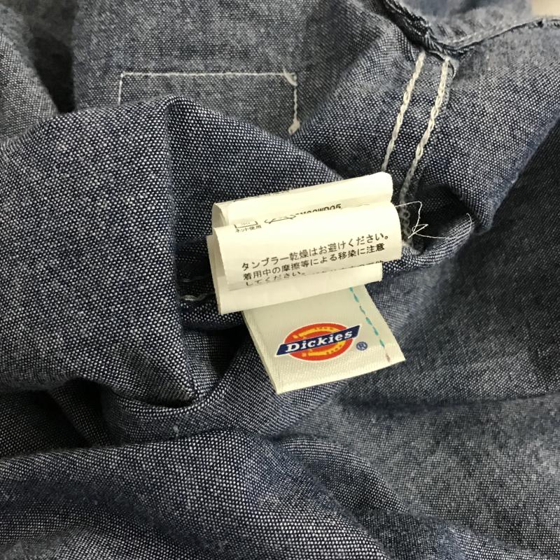 ディッキーズ Dickies シャツ、ブラウス 半袖 半袖シャツ 無地シャツ ポケットシャツ L 無地 インディゴ / インディゴ / Indigo メンズ USED 古着 中古 10160484