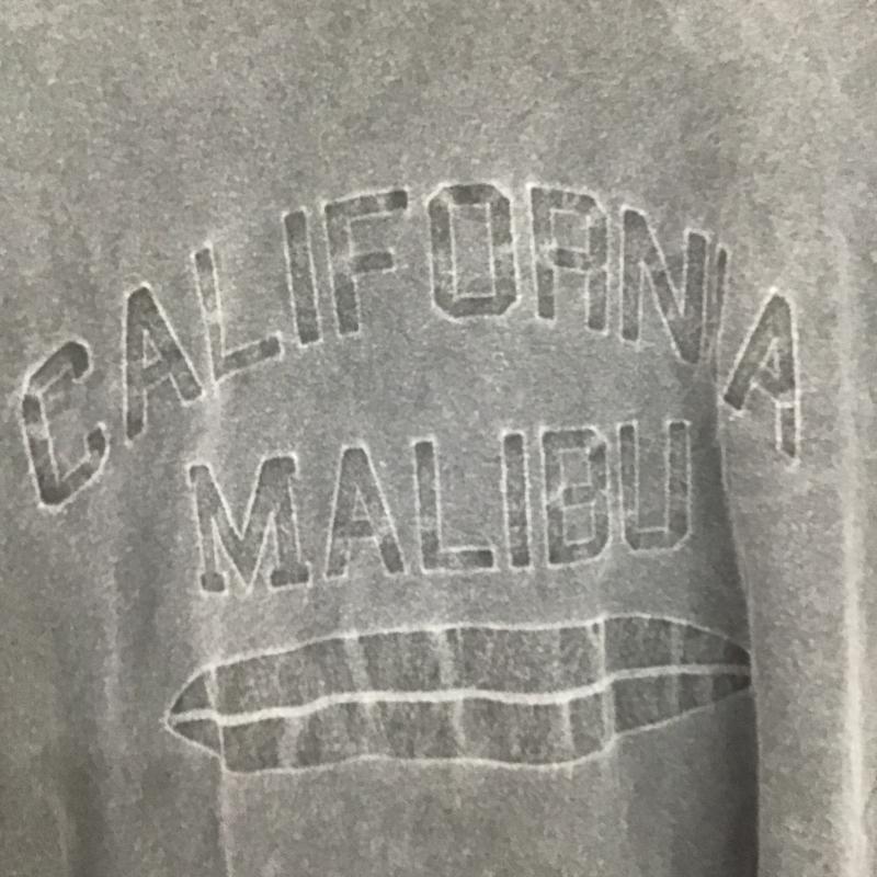 グッドオン Good On Tシャツ 半袖 半袖カットソー プリントTシャツ クルーネックカットソー L ロゴ、文字 ダークグレー / ダークグレー / メンズ USED 古着 中古 10160485