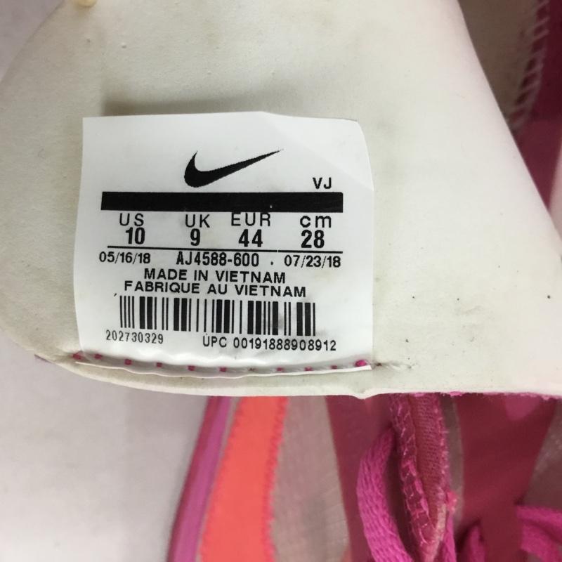 ナイキ NIKE スニーカー スニーカー AJ4588-600 THE 10 ZOOM FLY SP OFF-WHITE 28cm 箱有 28.0cm ロゴ、文字 桃 / ピンク / pink メンズ USED 古着 中古 10160488